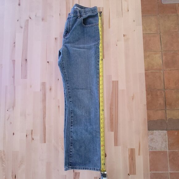 Childrens Place Boys Bootcut Jeans Husky Size 14 Blue Adjustable Waistband - Picture 3 of 10